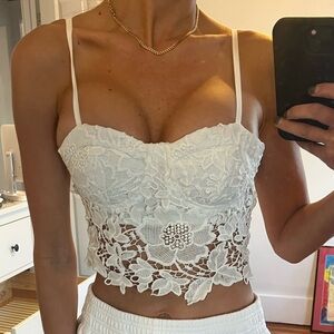 Millau White Lace Apparel